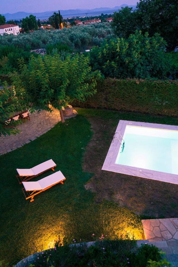 הוילה Káto Lekhónia Chariklia'S House With Private Pool מראה חיצוני תמונה