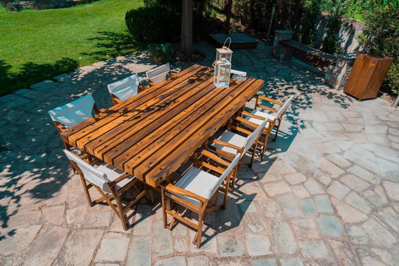 הוילה Káto Lekhónia Chariklia'S House With Private Pool מראה חיצוני תמונה